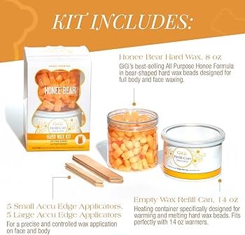GiGi Honee Bear Hard Wax Kit - Figura 4