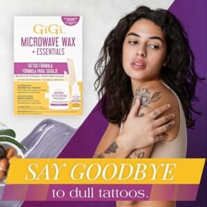 Kit me dyll të fortë për tatuazhe në mikrovalë