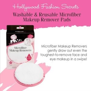 Hollywood Fashion Secrets Microfiber Makeup Removers