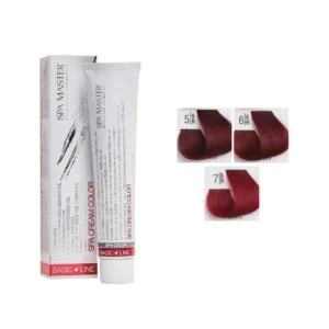 Ngjyra e flokëve Spa Master e kuqe 100ml