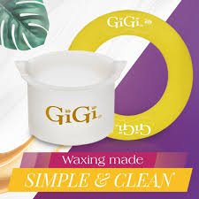 GiGi Reusable Silicone Wax Container and Clean Collar set