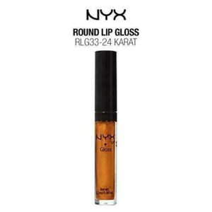 NYX Girls Round Lip Gloss -Color RLG 33-24 Karat